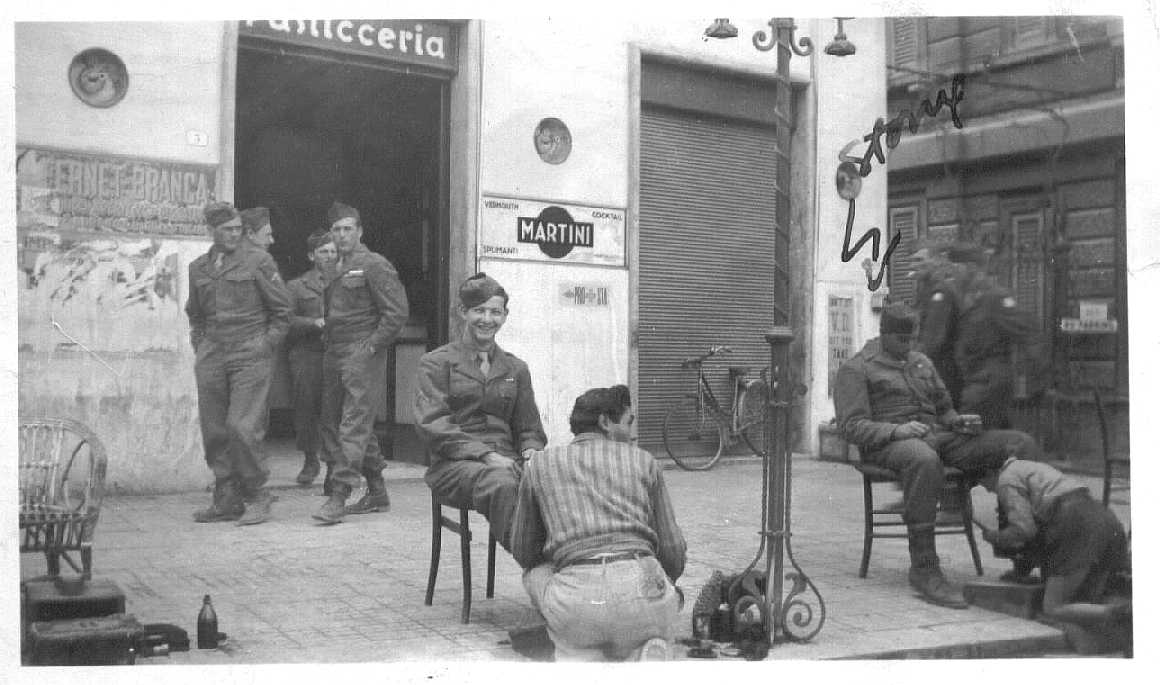 Soldiers on Leave at Montecatini